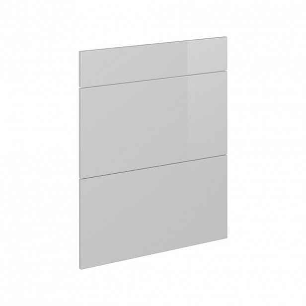 Vicco KUCHYŇSKÁ DVÍŘKA R-Line Bílá vysoký lesk 59.6 x 70.4 cm nábytková čela pro spodní skříňku se zásuvkami