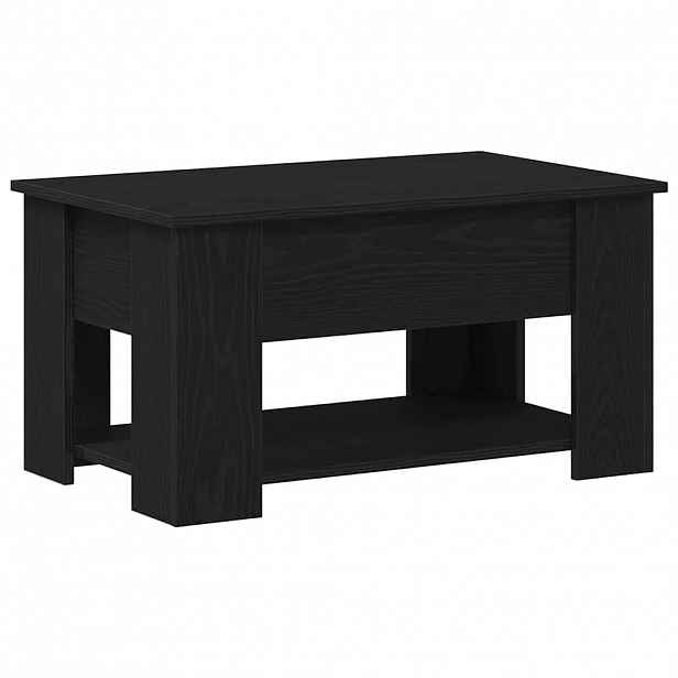 vidaXL Konferenční stolek Černý dub 79 x 49 x 41 cm Kompozitní dřevo
