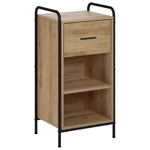vidaXL Servírovací skříň Dub artisan 97 x 33 x 81 cm Kompozitní dřevo
