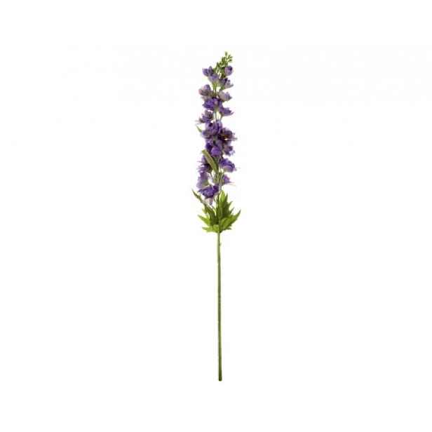 Umělá květina Ostrožka 70 cm, fialová