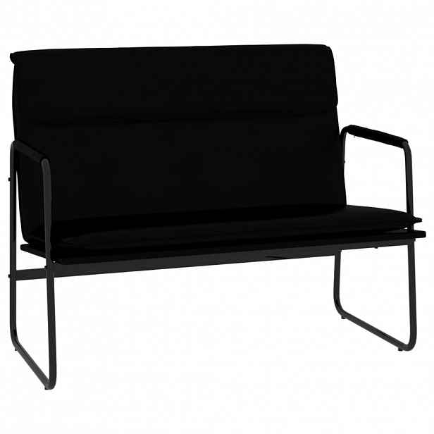 vidaXL Lavice černá 100 x 64 x 80 cm umělá kůže