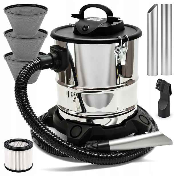 Vysavač krbový popela na popel nečistot univerzální Verda SN121 2000 W 20l