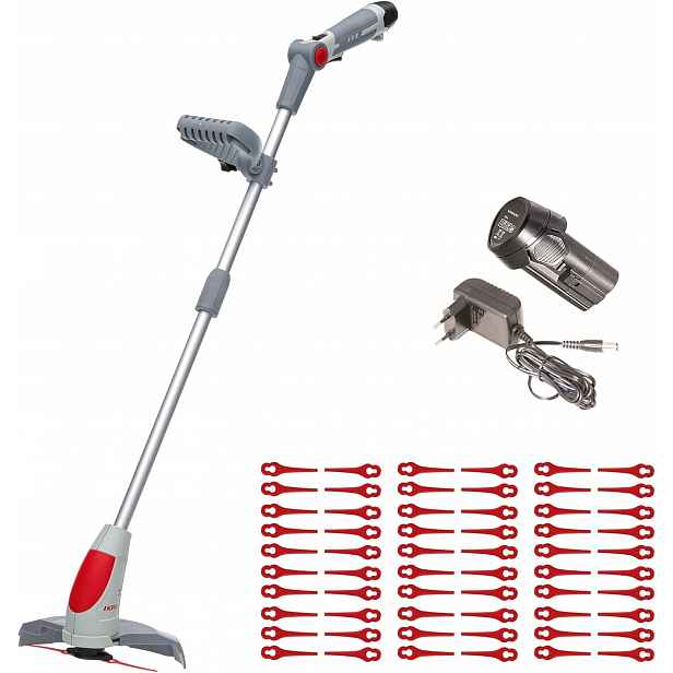Akumulátorový Aku Vyžínač Na Trávy 12V Šířka 24CM