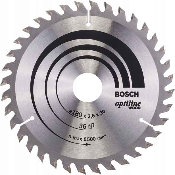 Bosch Kotoučová Pila-h Optiline Wood 180*2,6*30