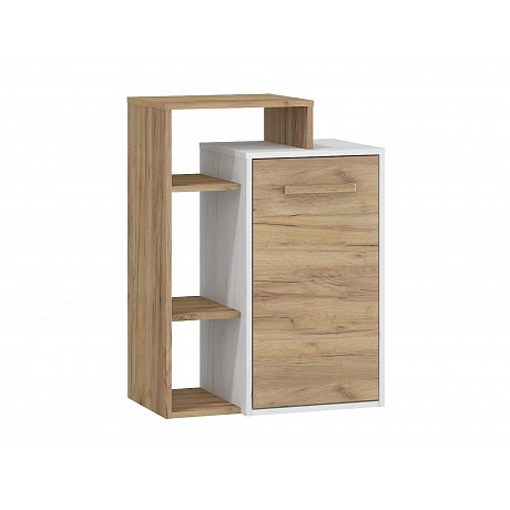 Komoda L1D RIO 08, craft bílý/craft zlatý