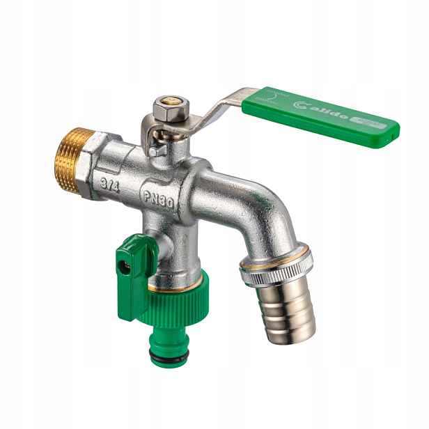 Kulový Kohout 3/4" S Dvojitou Rychlospojkou