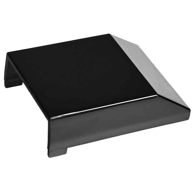 Polysan EASY BLACK krytka pivotového pantu, 2ks v balení