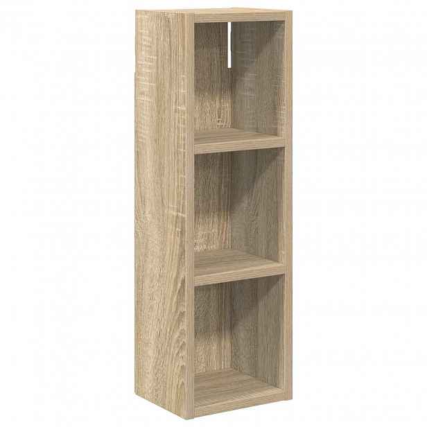vidaXL Koupelnová nástěnná skříňka Sonoma dub 20 x 16 x 62,5 cm
