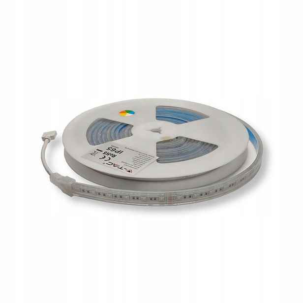 Led páska 5 m 24 V Rgb bílé variabilní světlo voděodolná 1630 lm V-tac