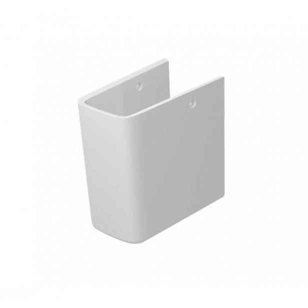 Duravit ME by Starck - Polosloup pro umyvadlo, DuraShield, bílá 085840AA00