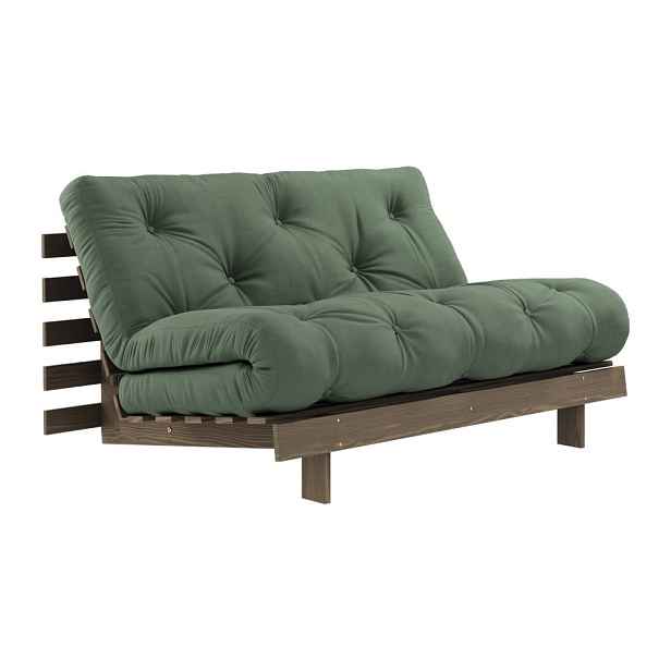 Zelená rozkládací pohovka 140 cm Roots – Karup Design