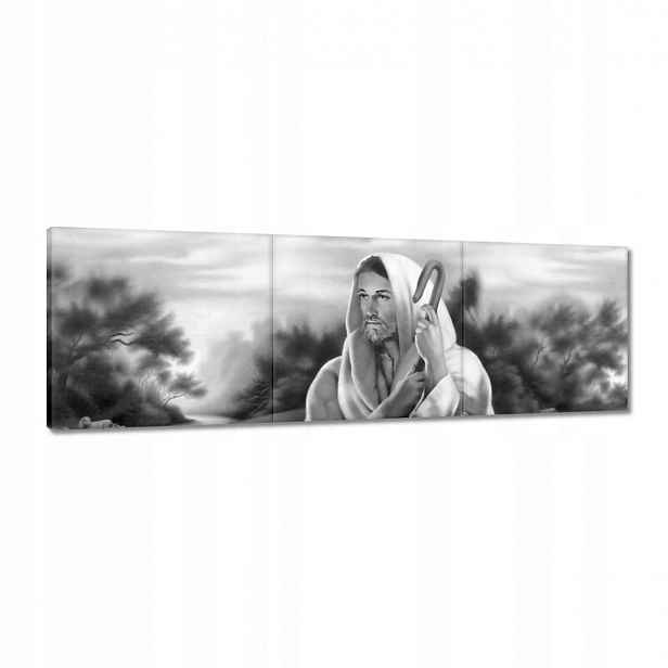 Obrazy 120x40 Dobrý pastýř Ovečky