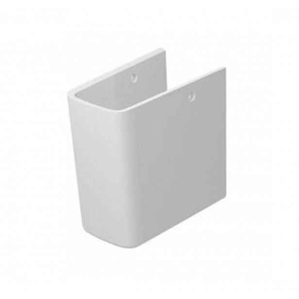 Duravit ME by Starck - Polosloup pro umyvadlo, DuraShield, bílá 085841AA00