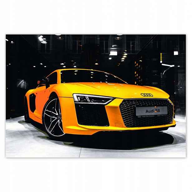 Fototapety 152x104 Žluté Audi R8