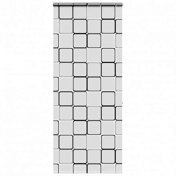 vidaXL Sprchová roleta s kazetou 100x240 cm Šířka látky 96 cm