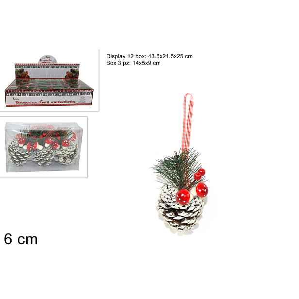 PROHOME - Šiška 6cm sada 3ks