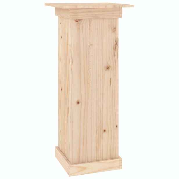 vidaXL Stojan na květiny 40 x 40 x 90 cm masivní borové dřevo