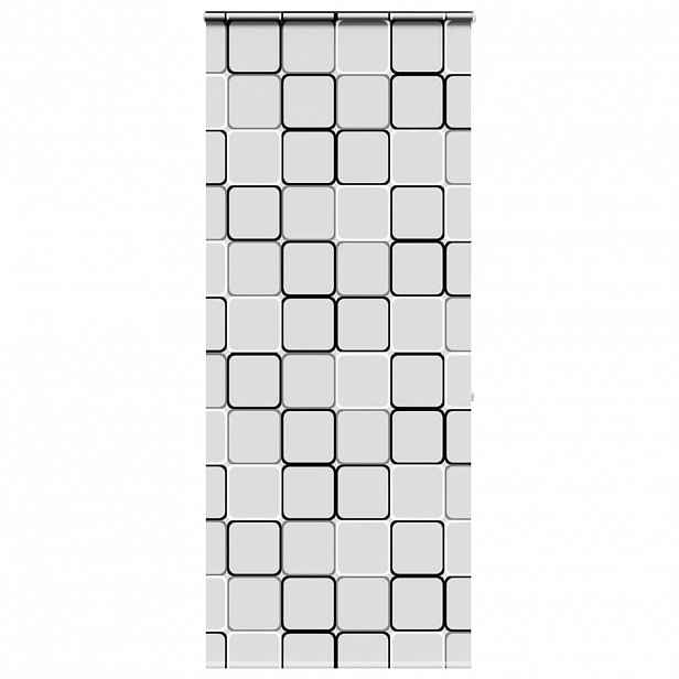vidaXL Sprchová roleta s kazetou 110x240 cm Šířka látky 106 cm