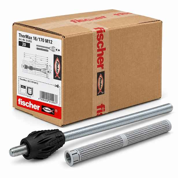 Fischer TherMax 16/170 M12 upevnění pro zateplení, 20 ks