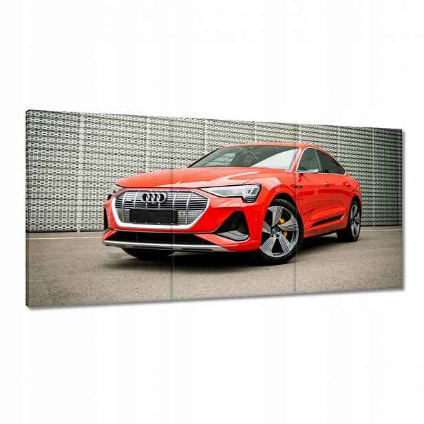 Obrazy 120x60 Červené Audi e-tron