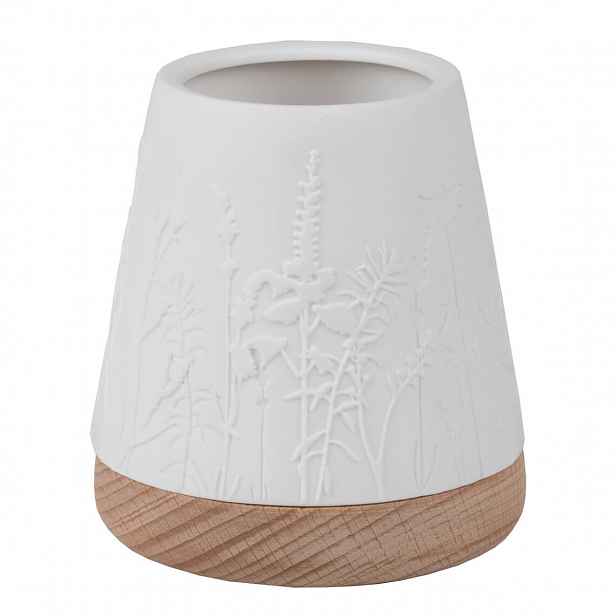 Räder Bílý porcelánový svícen FLORAL MEADOW