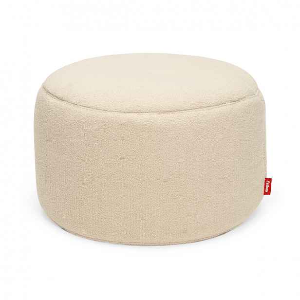 Sedací pouf Point Large Sherpa, více barev - Fatboy Barva: Ecru