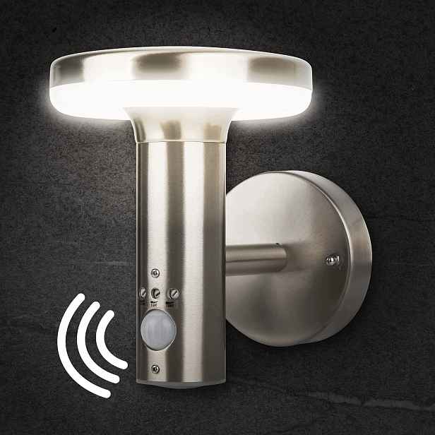 Venkovní Led lampa z nerezová ocel odolná 7W 4000K IP44