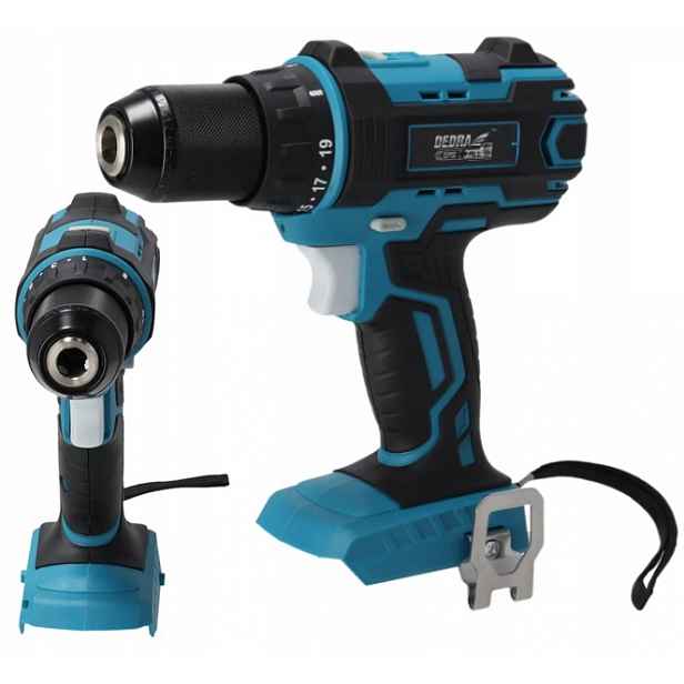 Aku Vrtačka Solo 18V, Dedra Sas+all DED7041 50Nm, 13 mm, 2-rychlostní