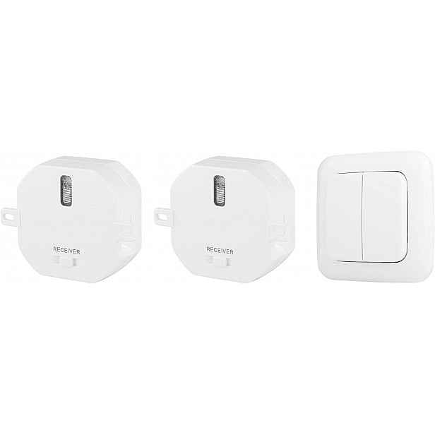 Bezdrátové Wi-Fi ovládané tlačítka Smartwares bílé SH4-99562