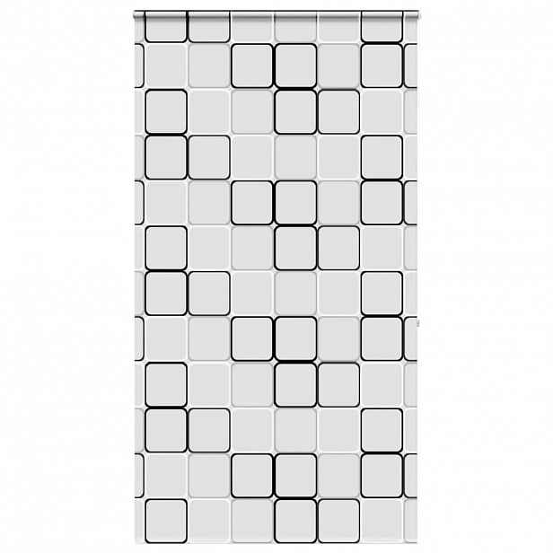 vidaXL Sprchová roleta s kazetou 130x240 cm Šířka látky 126 cm