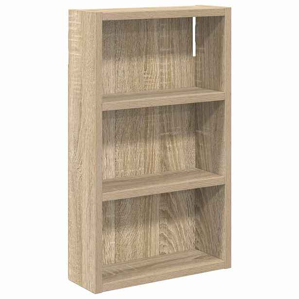 vidaXL Koupelnová nástěnná skříňka Sonoma dub 30 x 10 x 50 cm