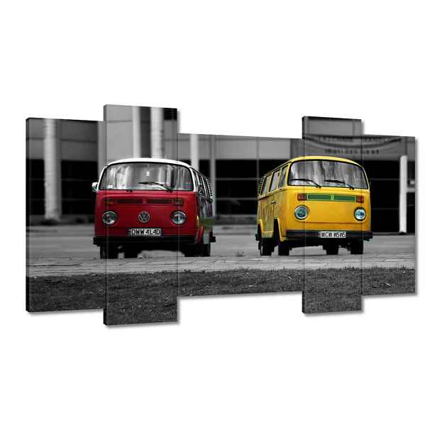 Obrazy 120x65 Červená a žlutá Vw