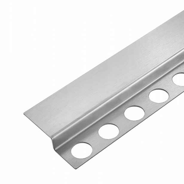 Balneo Podlahová Lišta Čelní 130 cm Inox