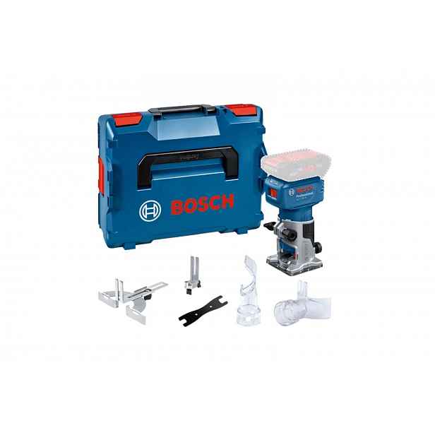 Bosch - 18V AKU ohraňovací frézka, bez baterie a nabíječky 06016C6001