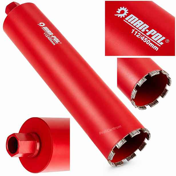 Korunkový Vrták Vrták Vrták Do Betonu 112 × 450 MM Mar-pol