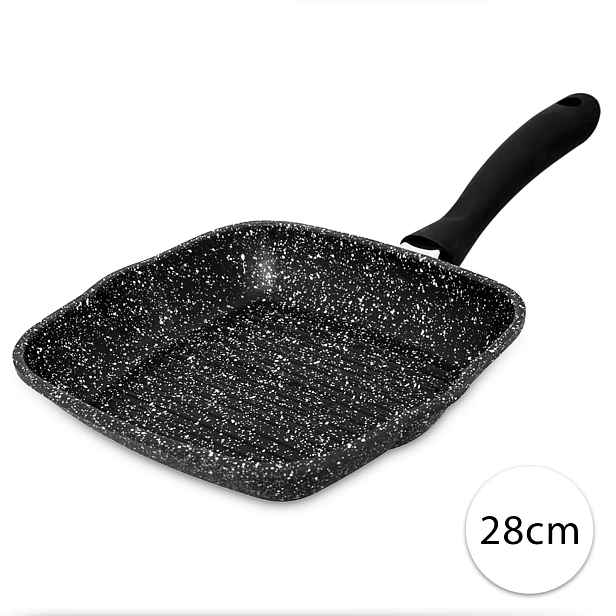 ODELO OD1601 Granitová pánev grilovací 28cm