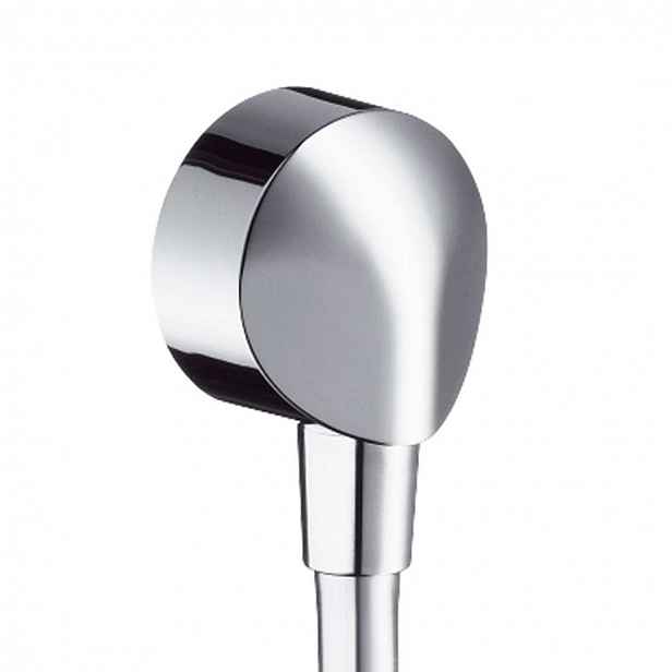 Hansgrohe - Připojení hadice Fixfit E se zpětným ventilem, chrom 27458000