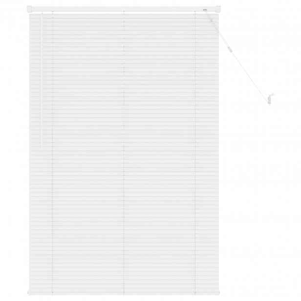 vidaXL Venet školní žaluzie Bílý 150 x 90 cm 25 mm PVC