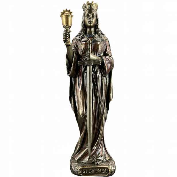 Figurka soška socha Svatého Barbara Veronese (WU76757A4)