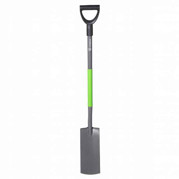Lopata Rýč 126cm Drenážní Dlouhá Zahrádkářská Úzká Ergonomická Zemní Vrták