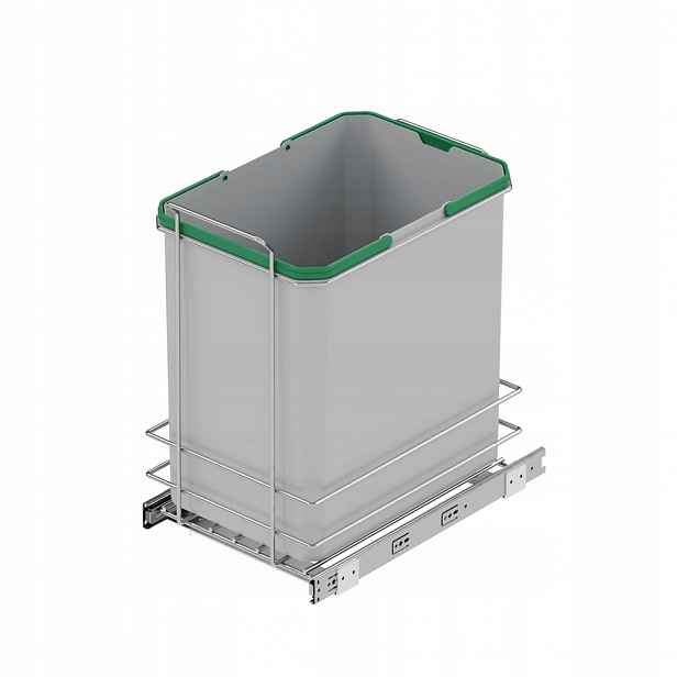 Odpadkový koš jednoduchý 35L, Starax S-2580-G