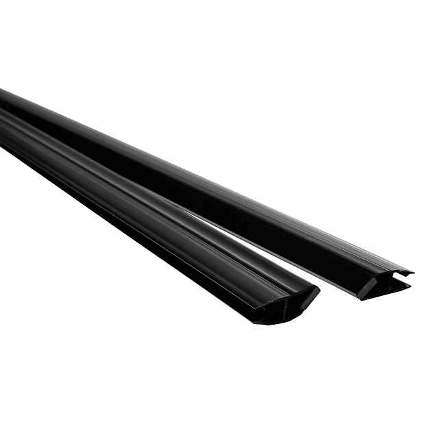 Polysan EASY BLACK set magnetických těsnění 45°pro sklo 6/6mm, 1900mm (2ks)