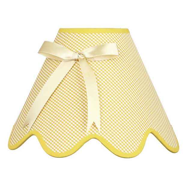 Stínidlo pro kancelářskou lampu Lola E14 žluté