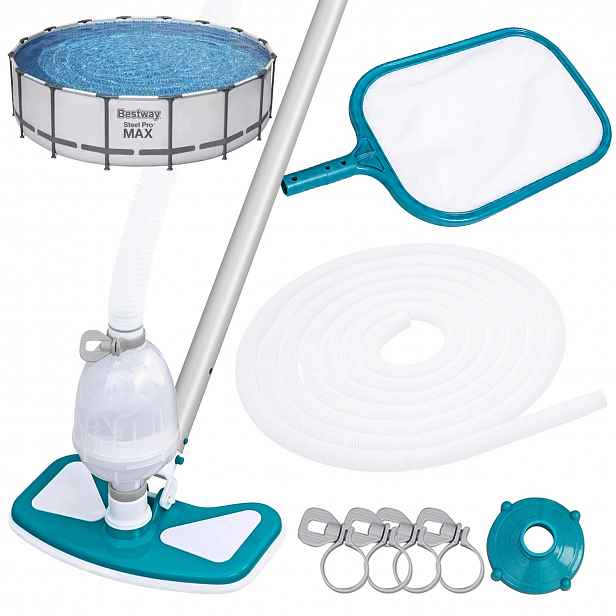 Vysavač na čištění dna bazénu Bestway Steel Pro Max 488 Set