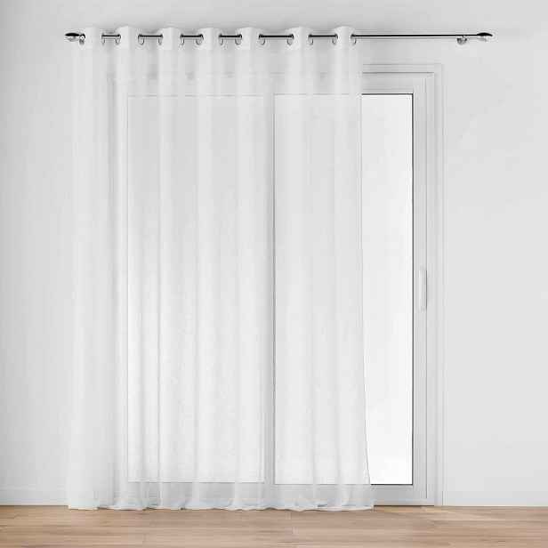 Záclona Bílá S Průchodkami Elegantní Cmcarlin 240 X 240 CM
