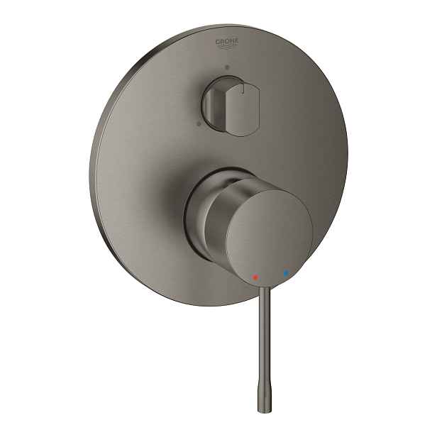 Baterie podomítková Grohe Essence 3-cestná kartáčovaný Hard Graphite 24169AL1