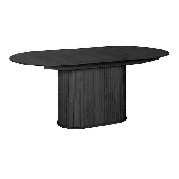 Rozkládací jídelní stůl s přídavnou deskou v dekoru dubu 95x180 cm Nola – Unique Furniture