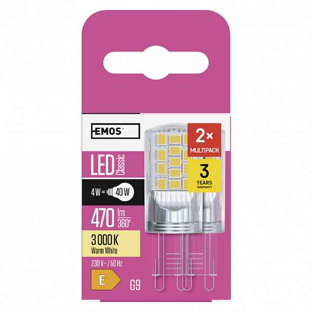 LED ŽÁROVKA G9
