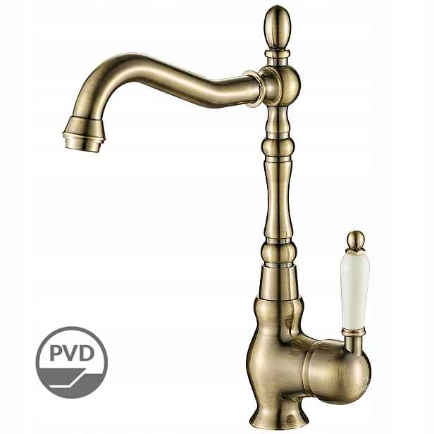 Dřezová baterie Antická mosaz Laveo Evora výprodej
