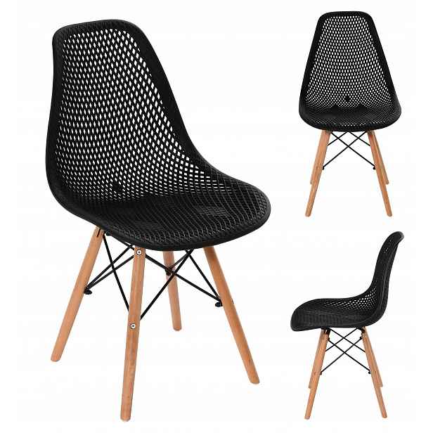 Moderní skandinávská ergonomická jídelní židle Loft do obývacího pokoje